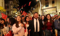 Tavas 19 Mayıs coşkusunu Necati ve Saykolar ile yaşadı