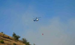 Balıkesir’deki orman yangınlarına havadan ve karadan müdahale sürüyor