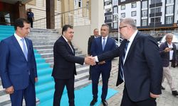 Başkan Demir, Gürcistan heyeti ile bir araya geldi
