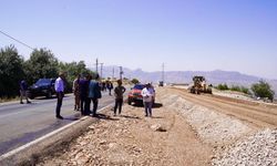 Başkan Yarka, Şırnak-Siirt yol yapım çalışmalarına inceleme