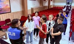 Bilecik’te ortaokul öğrencilerine güvenlik bilgilendirmesi