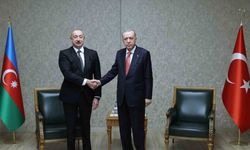 Cumhurbaşkanı Erdoğan, Azerbaycan Cumhurbaşkanı Aliyev ile bir araya geldi