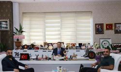 İHA’dan Rektör Gürel’e hayırlı olsun ziyareti