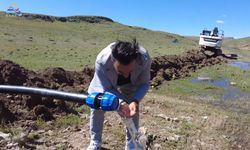 Köylünün yüz yıllık su hasreti sona erdi