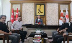 Mersin’de basın mensuplarından Başsavcı Öztoprak’a veda ziyareti