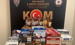 Rize’de kaçakçılık operasyonu