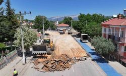 Tavas’ta kapsamlı yol düzenlemesine başlandı