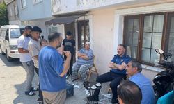 Tekirdağ Emniyet Müdüründen mahalle ziyaretleri