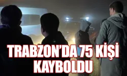 Trabzon'da yaylada sis nedeniyle 75 kişi kayboldu