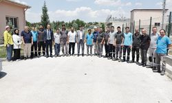 Başkan Eyüp Kahveci’den Atık Su Arıtma Tesisi personeline teşekkür ziyareti
