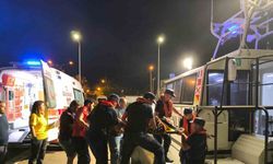 Bozcaada’da rahatsızlanan vatandaş tahliye edildi