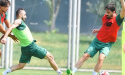 Bursaspor sabah antrenmanında tempoyu yükseltti