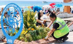 Büyükşehi’den Didim’de peyzaj ve temizlik çalışması