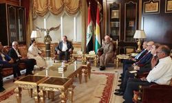 DEM Parti heyeti, KDP Başkanı Barzani ile barış sürecini görüştü
