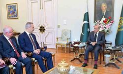 Dışişleri Bakanı Fidan ile Milli Savunma Bakanı Güler, Pakistan Başbakanı Şahbaz Şerif ile görüştü