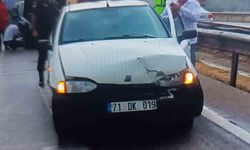 Kırıkkale’de iki otomobil çarpıştı: 5 yaralı