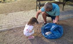 Minik Elif’ten büyüklere çevre dersi