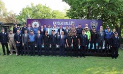 Vali Çicek, Rütbe Terfi ve Ödül Töreni’ne katıldı