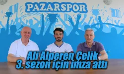 Pazarspor’da Ali Alperen Çelik ile Devam Kararı