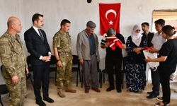 8. Kolordu Komutanı Atay’dan şehit ailesine ziyaret