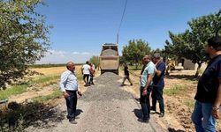 Akçadağ’da grup yolu çalışmaları devam ediyor