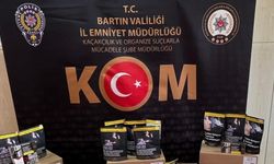 Bartın’da tütün ve makaron operasyonu