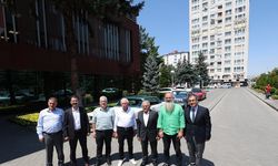 Başkan Büyükkılıç’a ziyaretçi akını