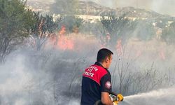 Burdur’da arazi yangınında 50 dönüm alan zarar gördü
