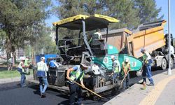 Diyarbakır’da kent merkezindeki yollar yenileniyor