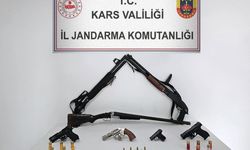 Kars’ta jandarmadan silah operasyonu