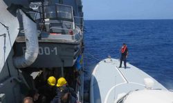 MSB: "TCG Bozcaada karakol gemisi, mavi vatanda Gökdeniz-01 isimli teknenin yardım çağrısına yetişti"