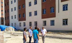 Tabtuk Emre Kız Öğrenci Yurdu inşaatında inceleme yapıldı
