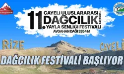 Çayeli'nde Dağcılık Festivali Başlıyor