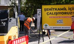 Gazikent, Belkız ve Burak’ta bozuk yollar yenileniyor