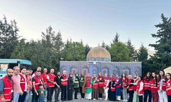 Mardin’de Kızılay’dan Gazze için etkinlik