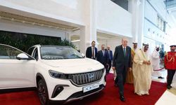 Cumhurbaşkanı Erdoğan, Kuveyt Emiri es Sabah’a Togg aracı hediye etti