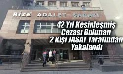 42 Yıl Kesinleşmiş Cezası Bulunan 2 Kişi JASAT Tarafından Yakalandı