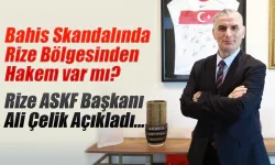 TFF Bahis Soruşturmasında Rize’den hakem var mı?