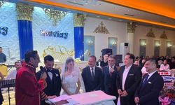 Anahtar Parti Genel Başkanı Ağıralioğlu genç çiftin nikah şahidi oldu