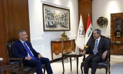 Bakan Fidan, Irak Yüksek Yargı Konseyi Başkanı Zeydan ile bir araya geldi