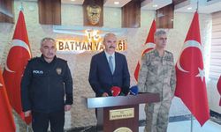 Batman Valisi Canalp: "Asayiş olaylarında son 1 yıllık dönemde yüzde 10’luk azalma meydana gelmiştir"