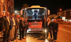 Bayburtlu muhtarlar ‘Ecdada Saygı’ ziyareti için Çanakkale’ye uğurlandı