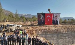 Bucakkışla’da jandarma karakolu hizmet binasının temeli törenle atıldı