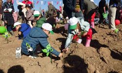 Burdur’da "Geleceğe nefes insanlığa nefes" diyerek 13 bin fidan toprakla buluşturuldu