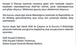 Çalışma ve Sosyal Güvenlik Bakanlığı Kocaeli’ndeki yangına ilişkin 7 kişiyi açığa aldı