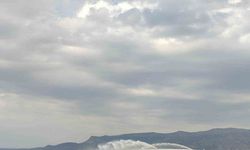 Çardak Havaalanında uçak kaza kırım tatbikatı yapıldı