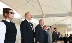 Cumhurbaşkanı Erdoğan, 8 Kasım Zafer Günü’nün kutlandığı tören alanında