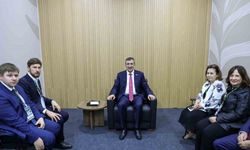 Cumhurbaşkanı Yardımcısı Yılmaz, Suriye Devlet Başkanı eş-Şara ile bir araya geldi