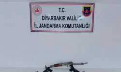 Diyarbakır’da ruhsatsız silah operasyonu