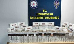 Edirne’de kaçak makaron operasyonu